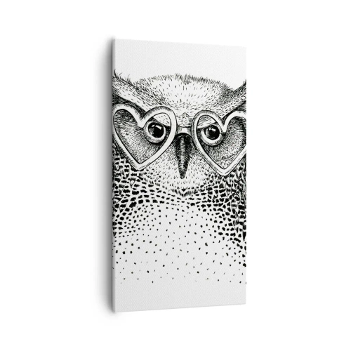 Obraz na płótnie - Mądrze i z miłością - 55x100 cm