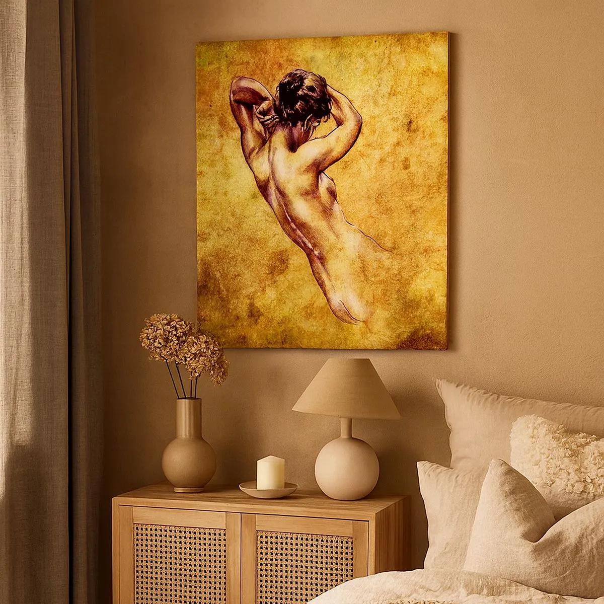 Obraz na płótnie - Odkryta, ale wciąż tajemnica - 30x30 cm