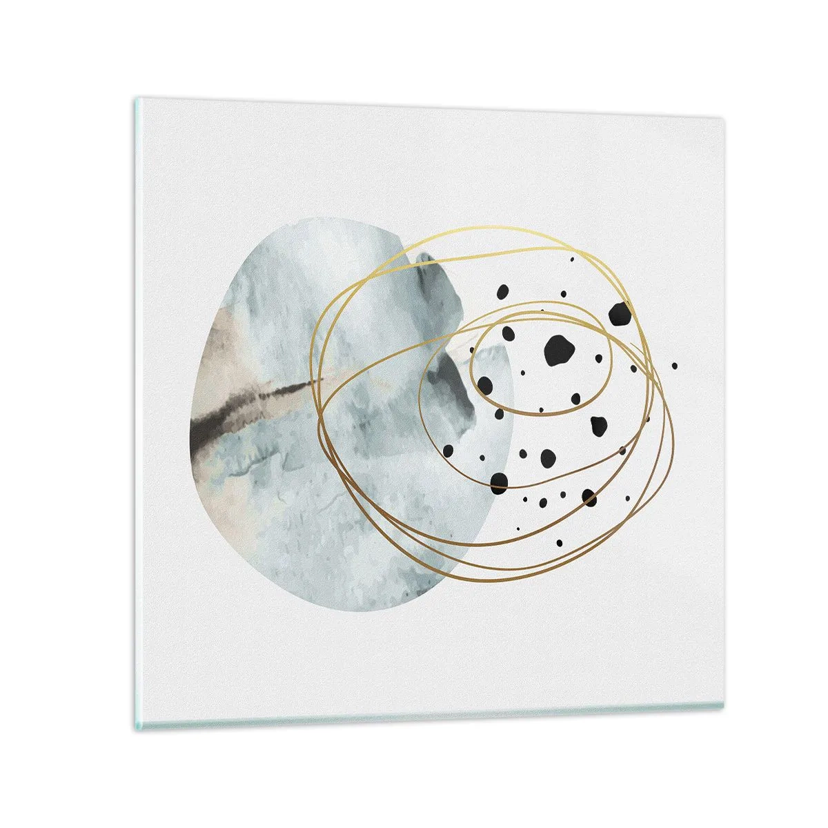 Obraz na szkle - W objęciach przestrzeni - 70x70 cm