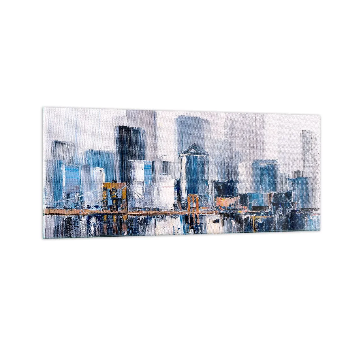 Obraz na szkle - Nowojorska impresja - 100x40 cm