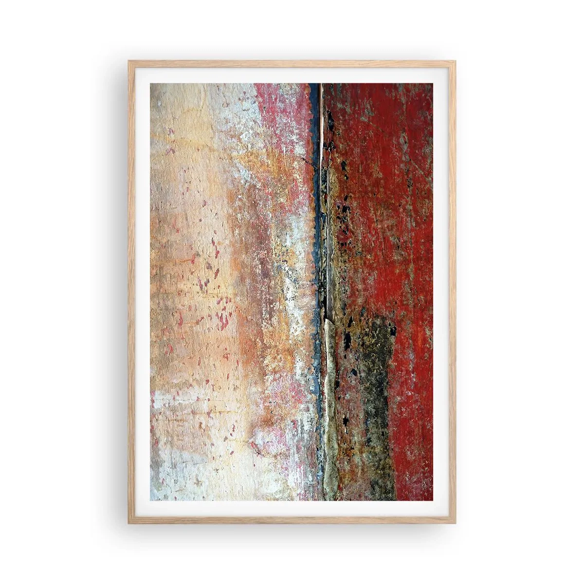 Plakat w ramie jasny dąb - Może to morze - 70x100 cm