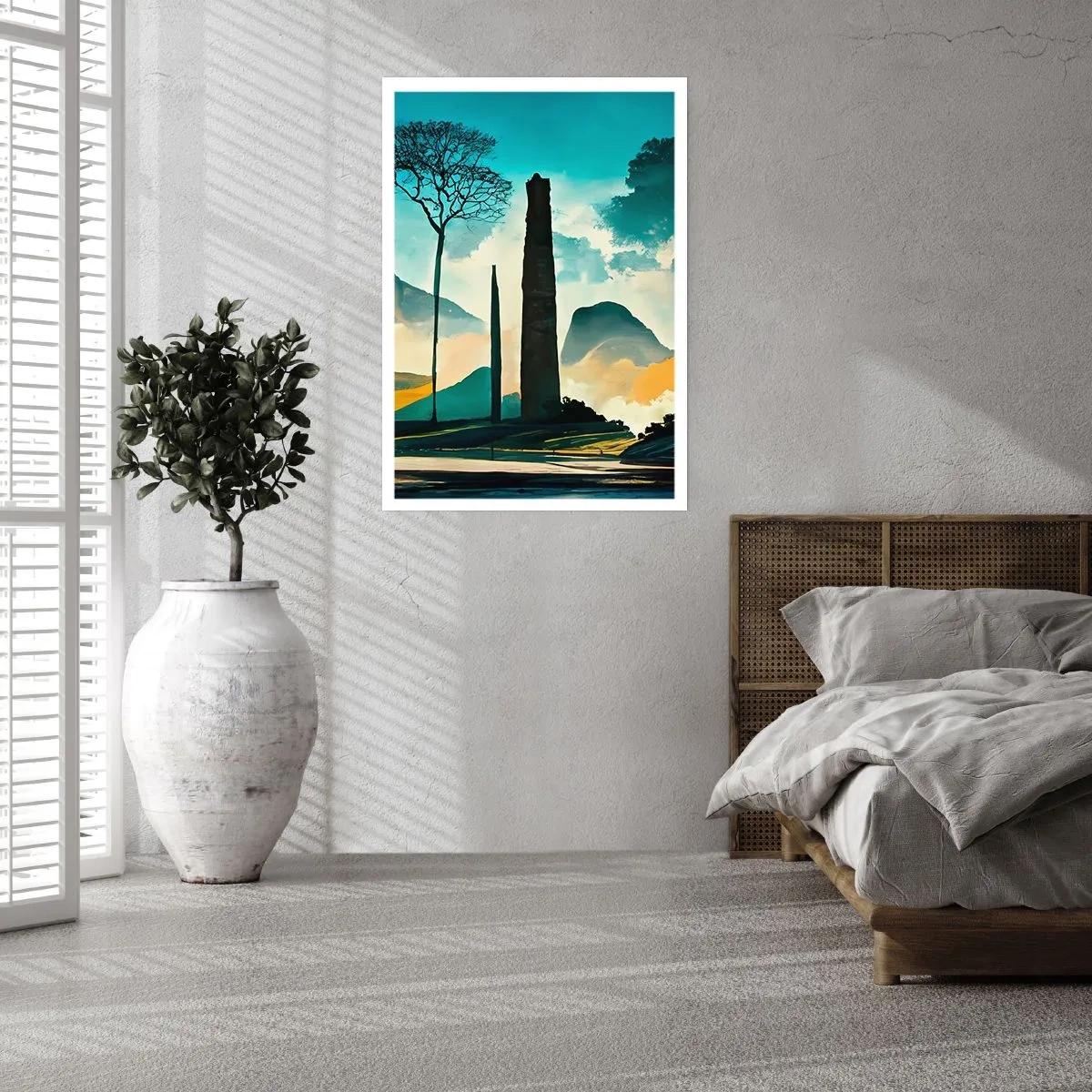 Plakat - Wciąż wyżej i wyżej - 40x50 cm