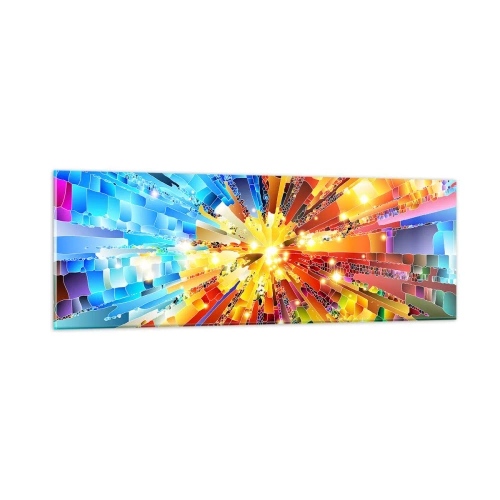 Obraz na szkle - In medias res - 90x30 cm