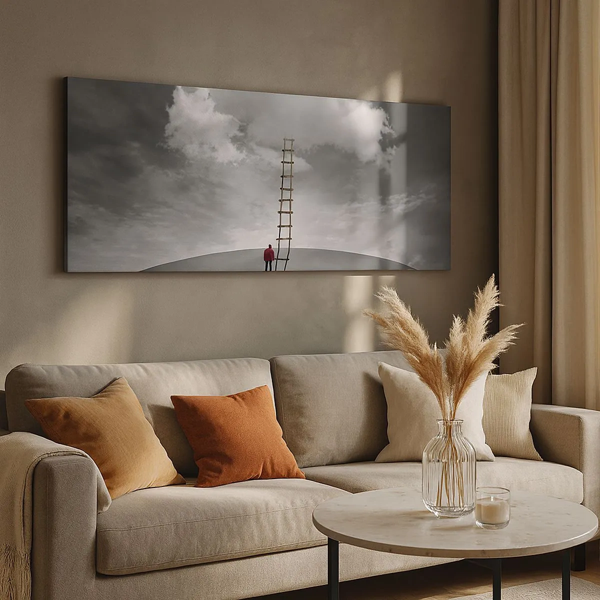 Obraz na płótnie - Wszystko możliwe - 100x40 cm