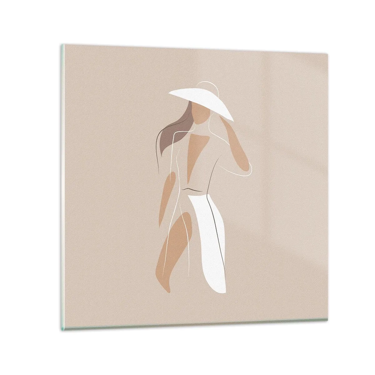 Obraz na szkle - Moda to zabawa - 40x40 cm