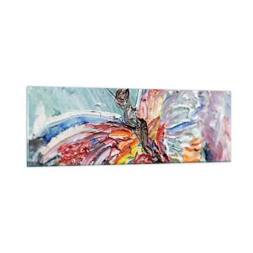 Obraz na szkle - Pomalowany przez naturę - 90x30 cm