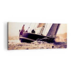 Obraz na płótnie - Żeglujże, żeglarzu - 100x40 cm