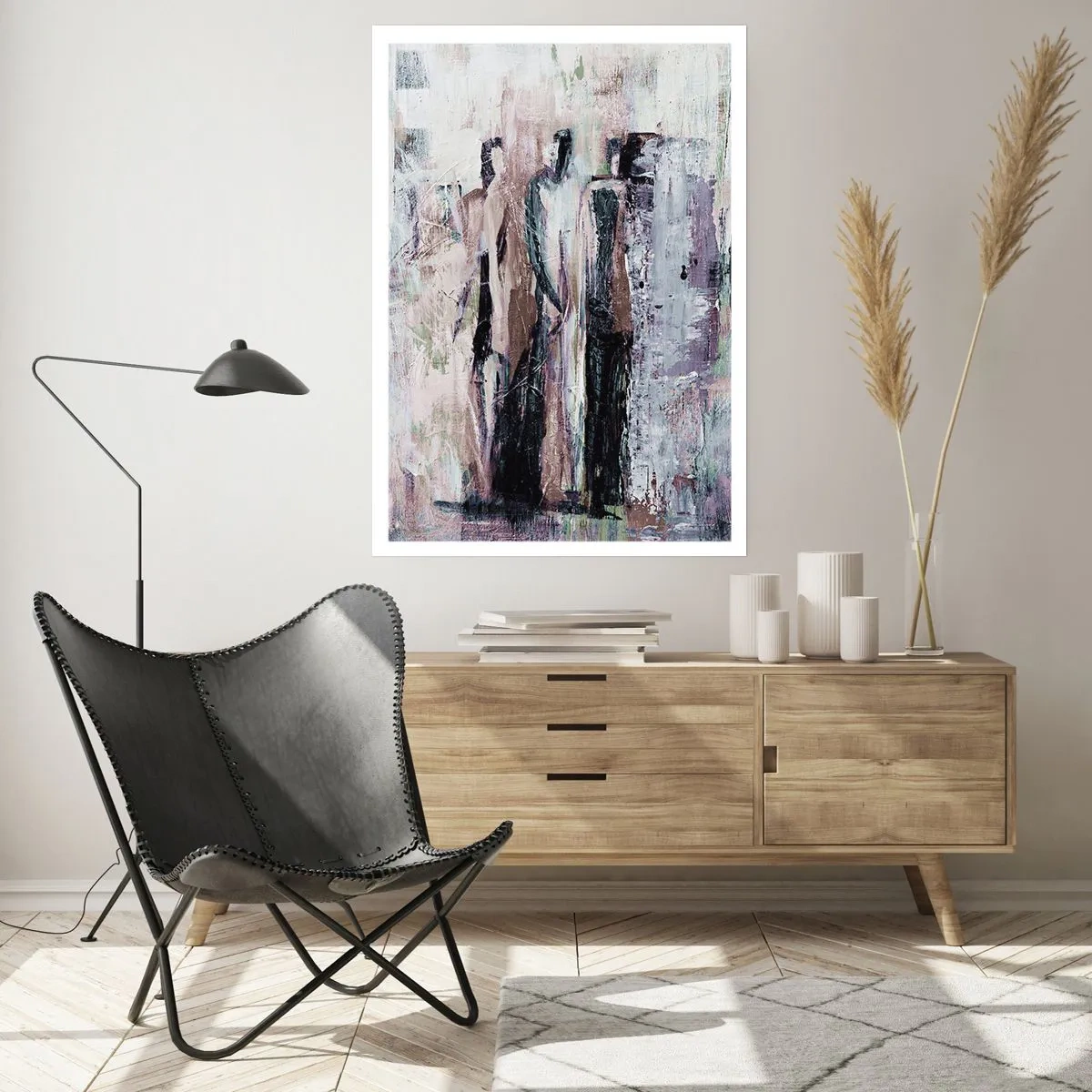 Plakat - Tajemnicza trójka - 70x100 cm