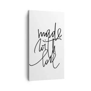 Obraz na płótnie - Najlepsza marka - 45x80 cm