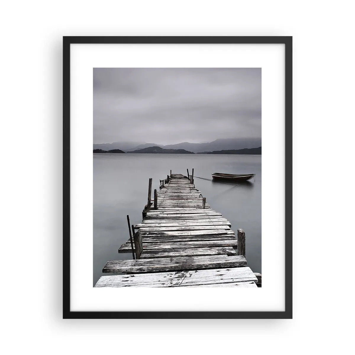 Plakat w czarnej ramie - Jutro możesz ruszać - 40x50 cm