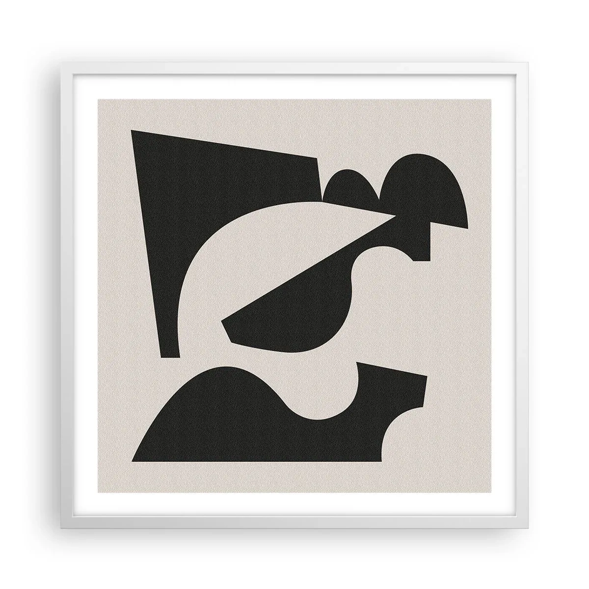 Plakat w białej ramie - Do samodzielnego składania - 60x60 cm