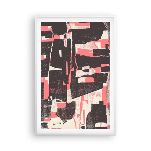 Plakat w białej ramie - Cały ten zgiełk - 61x91 cm