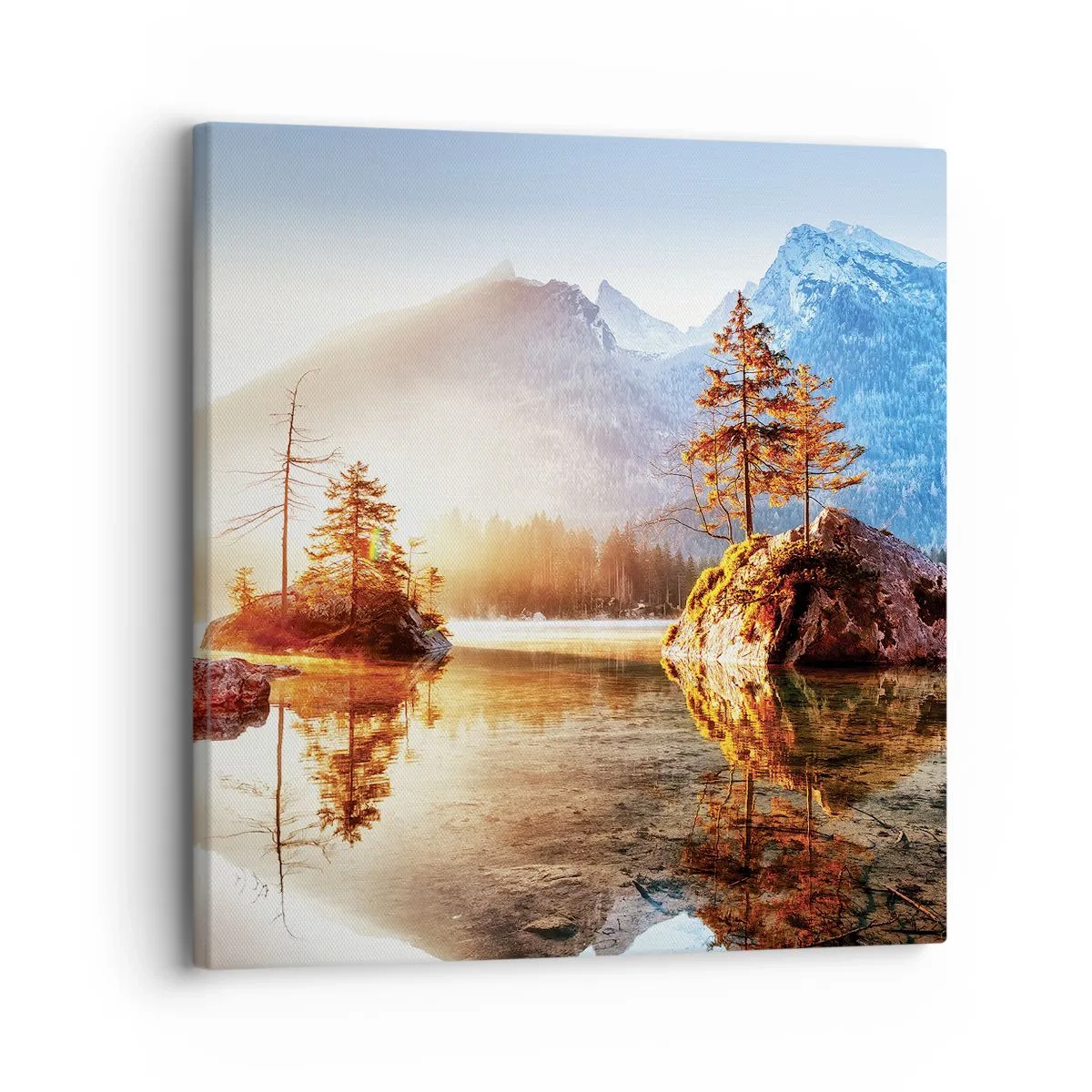 Obraz na płótnie - Natura w nowym świetle - 30x30 cm