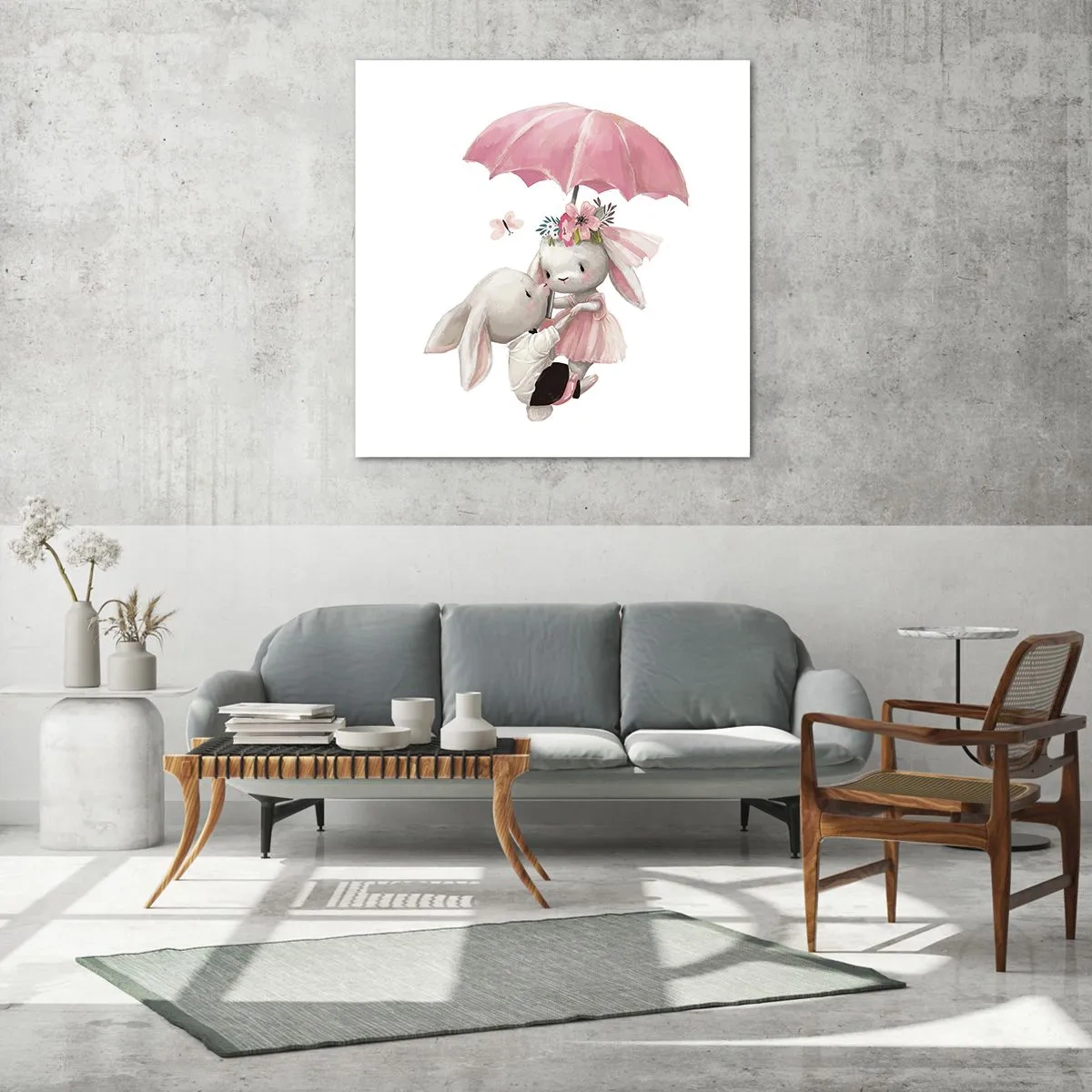 Obraz na szkle - To właśnie miłość - 70x70 cm