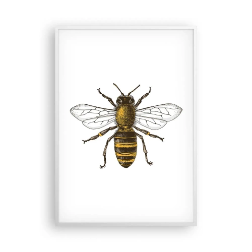 Plakat w białej ramie - Piękna i dobra - 70x100 cm