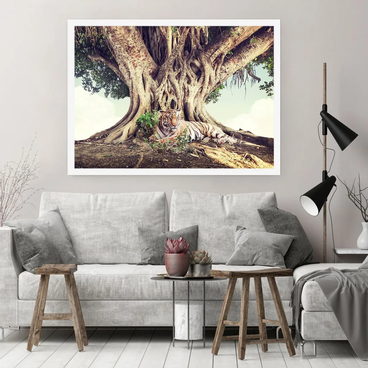Plakat - Widok z Księgi Rodzaju - 40x30 cm