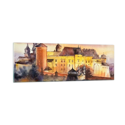 Obraz na szkle - Historia i baśń - 90x30 cm