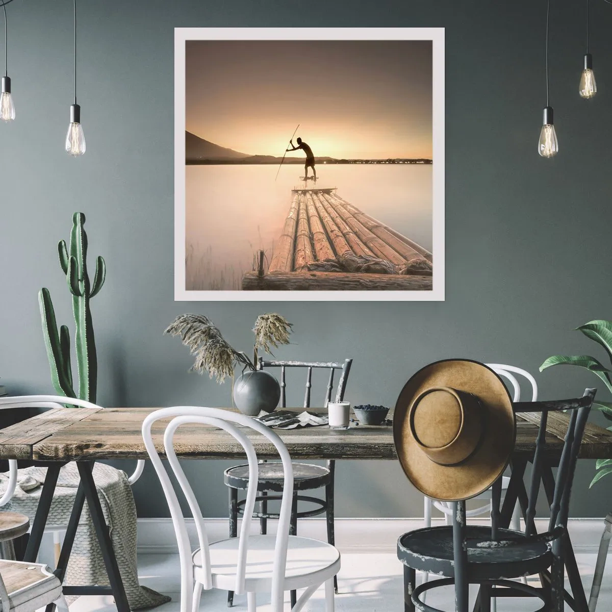 Plakat - Przed spoczynkiem - 60x60 cm