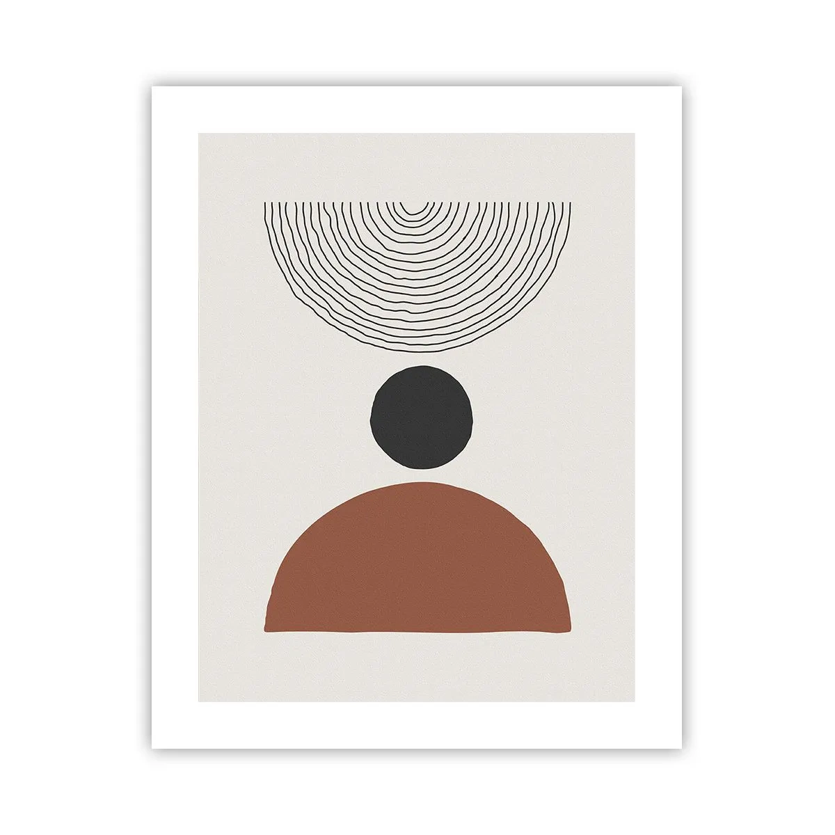 Plakat - W centrum uwagi - 40x50 cm