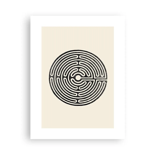 Plakat - Tajemniczy porządek - 30x40 cm