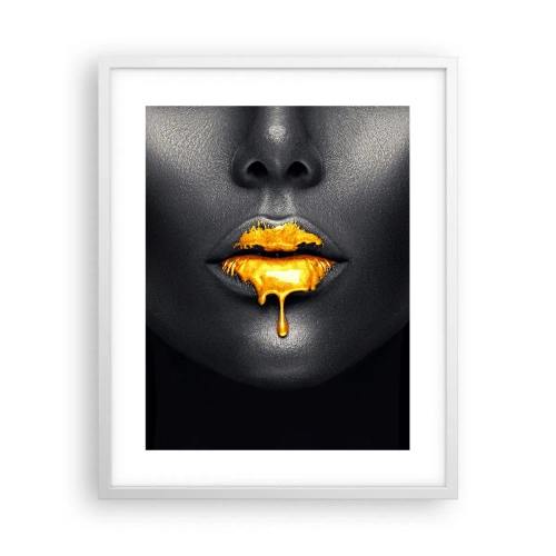 Plakat w białej ramie - Złotousta - 40x50 cm