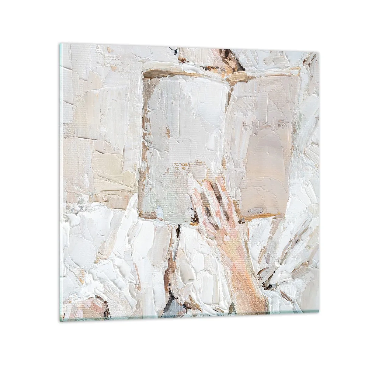 Obraz na szkle - W innym świecie - 60x60 cm