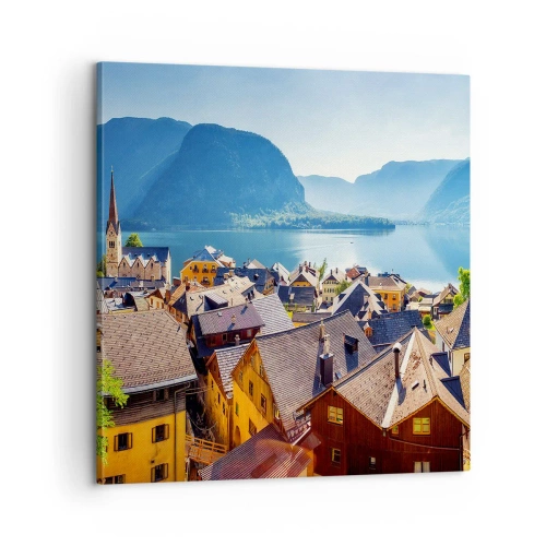 Obraz na płótnie - Bardziej malowniczo się nie da - 60x60 cm