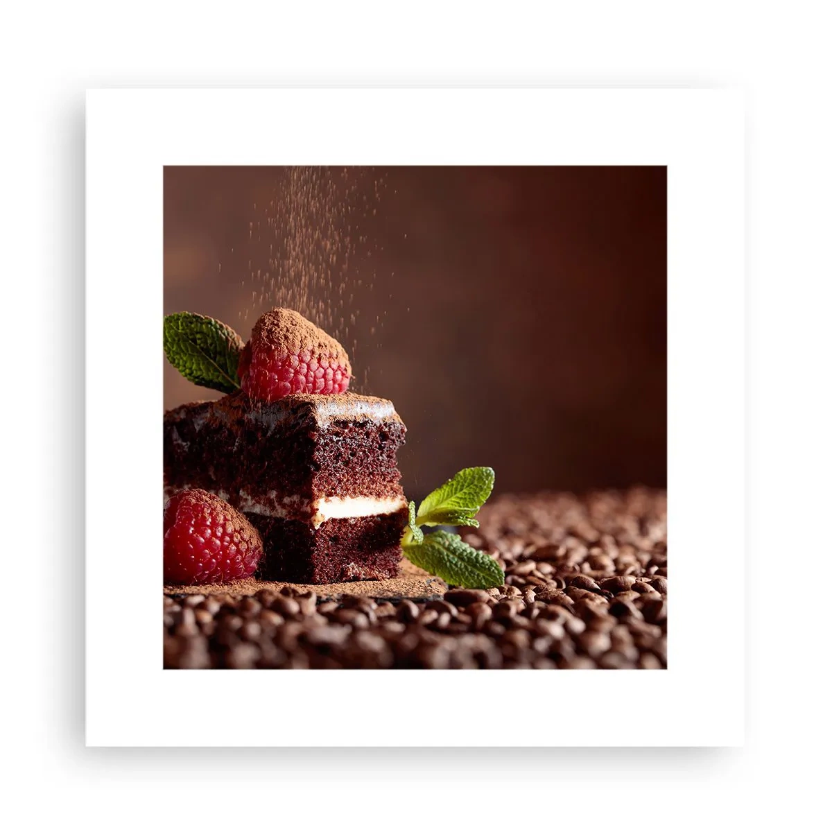 Plakat - Życie jest słodkie - 30x30 cm