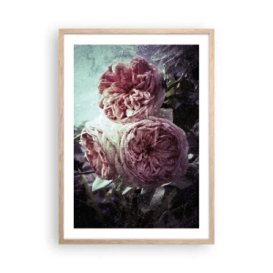Plakat w ramie jasny dąb - W romantycznym klimacie - 50x70 cm