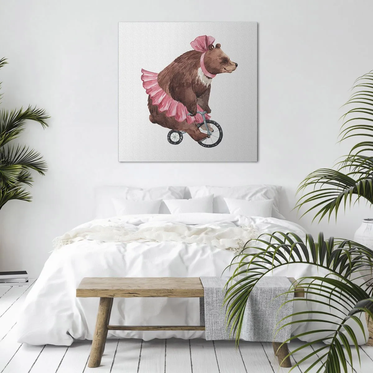 Obraz na płótnie - Ale cyrk! - 40x40 cm