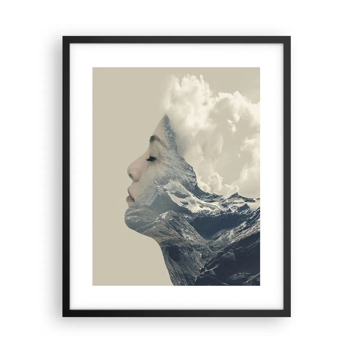 Plakat w czarnej ramie - Uroda żywiołów - 40x50 cm