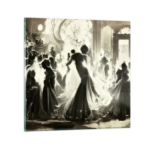 Obraz na szkle - Wielka maskarada - 70x70 cm