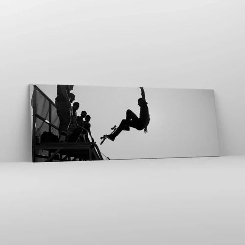 Obraz na płótnie - Bohaterowie i widzowie - 140x50 cm