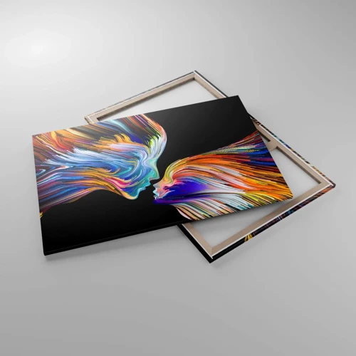 Obraz na płótnie - Fuzja energii i światła - 120x80 cm