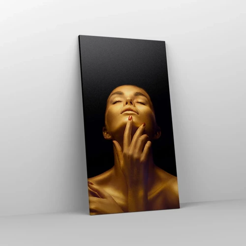 Obraz na płótnie - Jak złoty jedwab - 55x100 cm