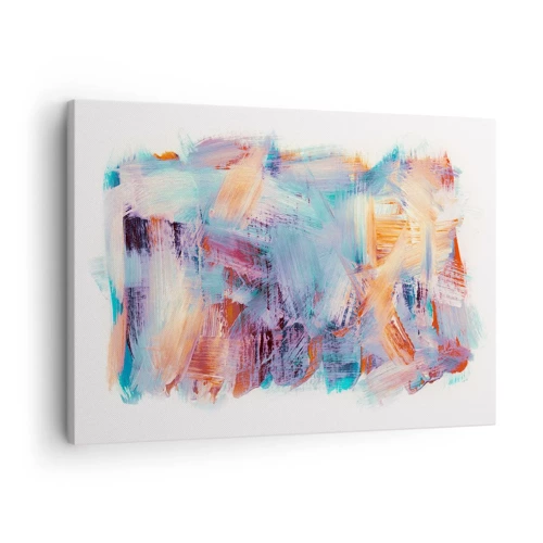 Obraz na płótnie - Kolorowy bałagan - 70x50 cm