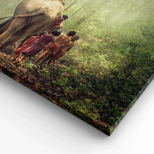 Obraz na płótnie - Nowa Księga Dżungli - 60x60 cm