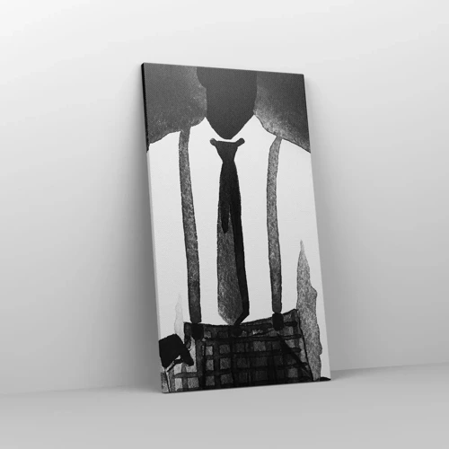 Obraz na płótnie - W klimacie noir - 45x80 cm