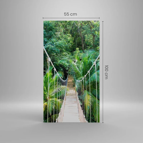 Obraz na płótnie - Welcome to the jungle! - 55x100 cm