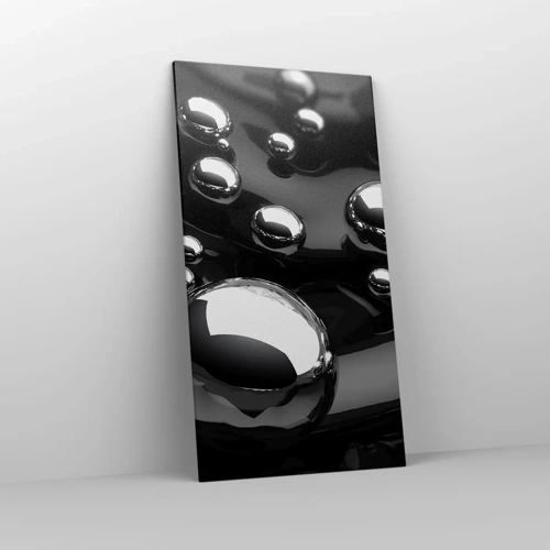 Obraz na płótnie - Z czarnej toni - 65x120 cm