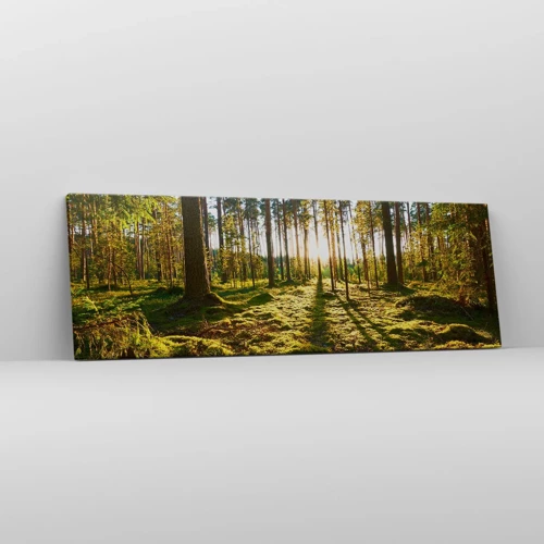 Obraz na płótnie - …Za siedmioma lasami - 90x30 cm