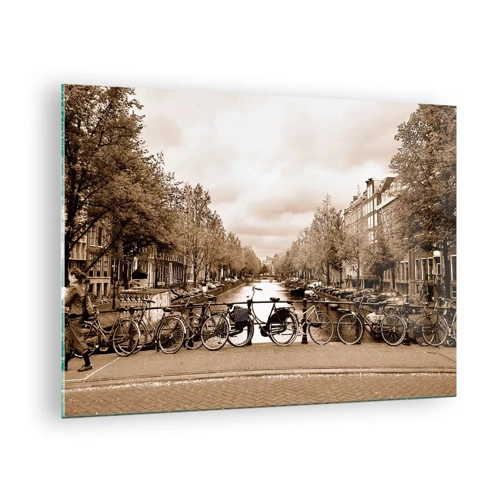 Obraz na szkle - Holenderskie klimaty - 70x50 cm