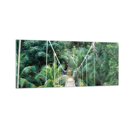 Obraz na szkle - Welcome to the jungle! - 100x40 cm