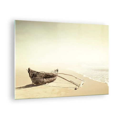 Obraz na szkle - Wspomnienie mórz południowych - 70x50 cm