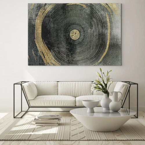 Obraz na szkle - Zmiana i trwanie - 70x50 cm