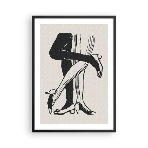 Plakat w czarnej ramie - Kobiecy atrybut - 50x70 cm
