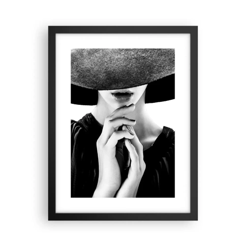 Plakat w czarnej ramie - Skryte piękno - 30x40 cm