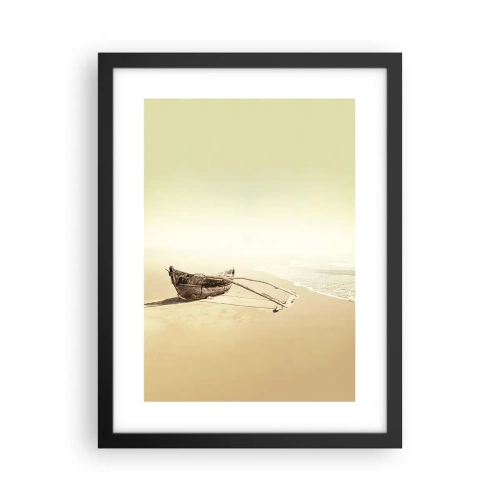 Plakat w czarnej ramie - Wspomnienie mórz południowych - 30x40 cm