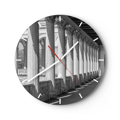 Zegar ścienny - Słoneczna arkada - 30x30 cm