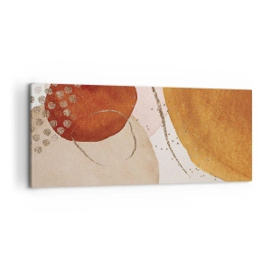 Obraz na płótnie - Krągłość i ruch - 100x40 cm